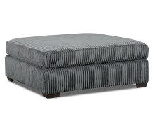 1300-07 Charcoal Cocktail Ottoman (image for) 1300-07 Charcoal Cocktail Ottoman