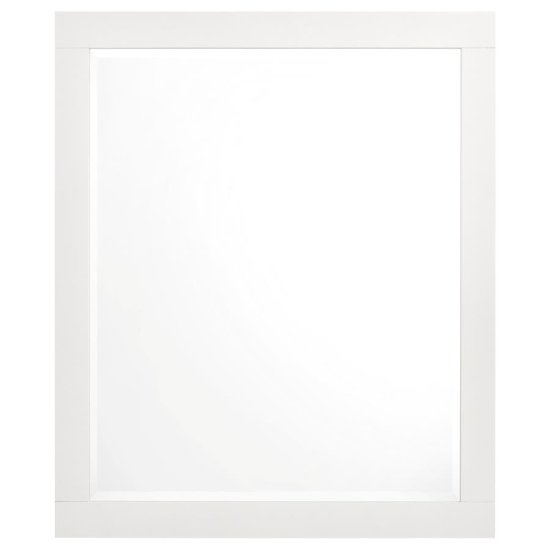 Jessica 4-piece Eastern King LED Bedroom Set Cream White