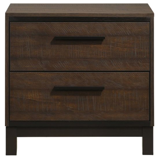 Edmonton 4-piece Eastern King Bedroom Set Rustic Tobacco