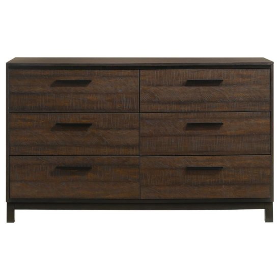 Edmonton 4-piece Eastern King Bedroom Set Rustic Tobacco