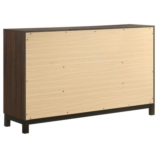 Edmonton 4-piece Eastern King Bedroom Set Rustic Tobacco