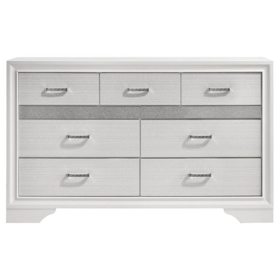 Miranda 4-piece Eastern King Bedroom Set White