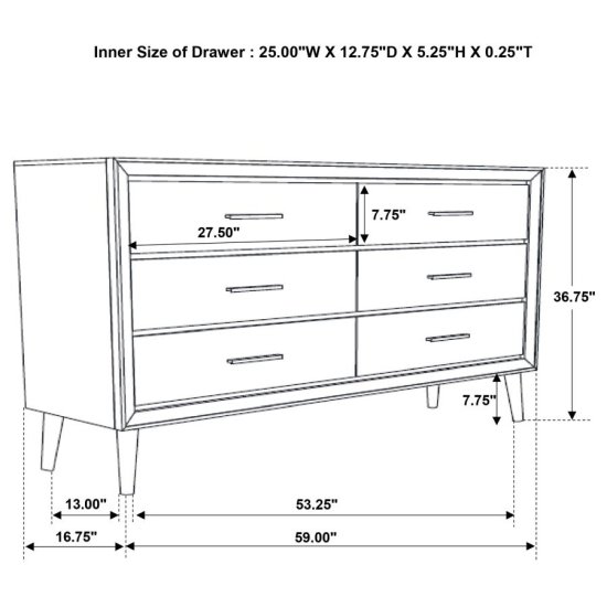 Ramon 4-piece Eastern King Bedroom Set Metallic Sterling