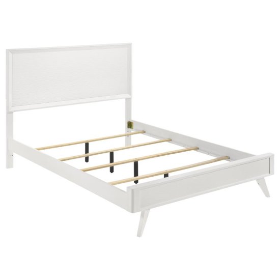 Janelle 4-piece Eastern King Bedroom Set White