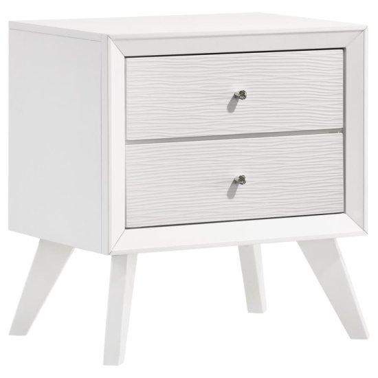 Janelle 4-piece California King Bedroom Set White