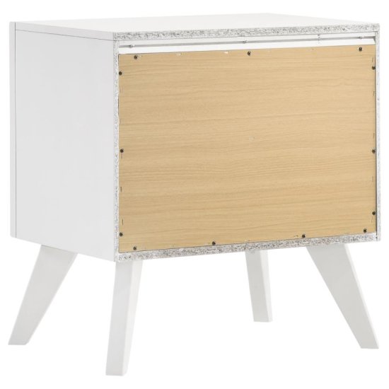 Janelle 4-piece California King Bedroom Set White