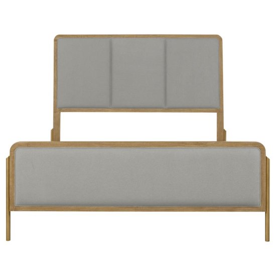 Arini 4-piece Queen Bedroom Set Sand Wash and Grey