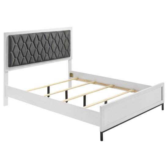 Sonora 4-piece Queen Bedroom Set White 