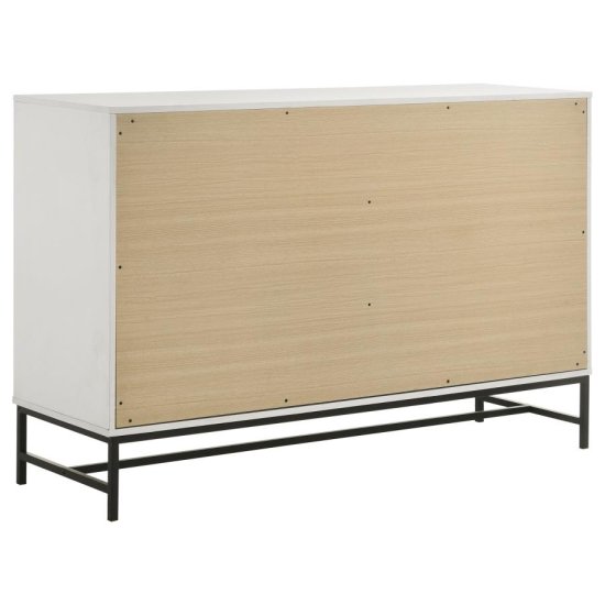 Sonora 4-piece Queen Bedroom Set White 