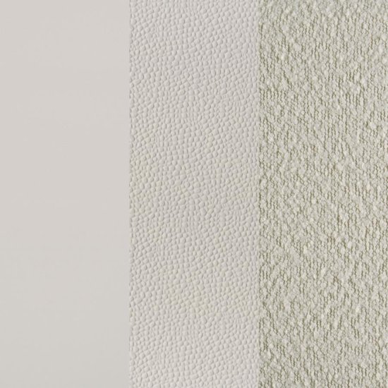Olivia Eastern King Panel Bed LED Headboard Pearl White