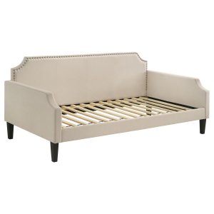 (image for) Livia Upholstered Twin Daybed Taupe
