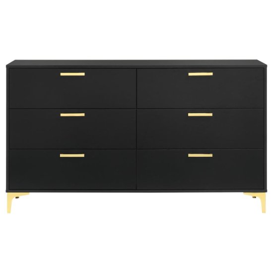 Kendall 4-piece Queen Bedroom Set Black