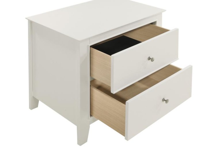 Selena 4-piece Full Bedroom Set Cream White