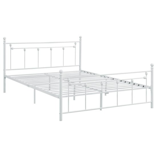 (image for) Canon Metal Full Open Frame Bed White