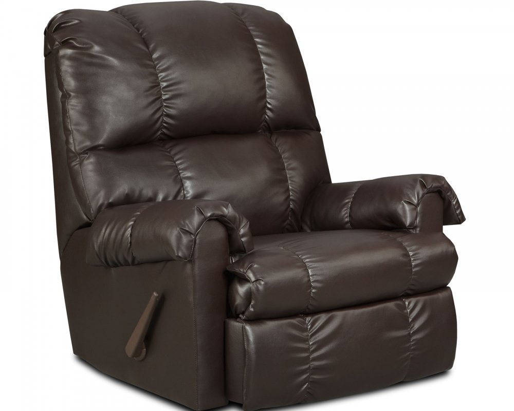 100-05 Cowgirl Brown Recliner - Click Image to Close