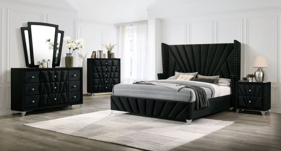 (image for) Carissa Black Qn. 5Pc W/2Ns