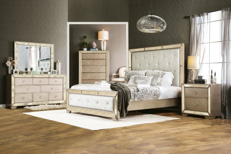 Loraine Qn. 5Pc W/2Ns