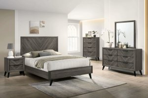 (image for) Vagan Grey Qn. 5Pc W/2Ns