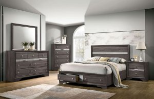 (image for) Chrissy Grey Qn. 5Pc W/2Ns