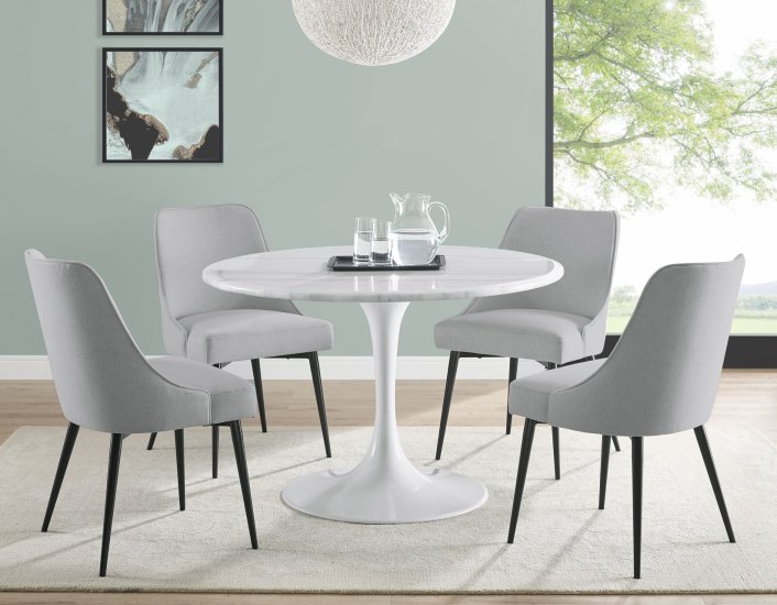 (image for) Colfax Charcoal Wht 5 Pc.