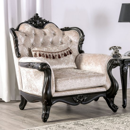 (image for) Acapulco Black/Off-White Chair