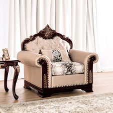 (image for) Yucatan Dark Cherry/Beige Chair