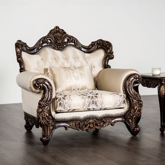 (image for) Palencia Dark Cherry/Beige Chair