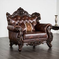 (image for) Palencia Dark Cherry/Light Brown Chair