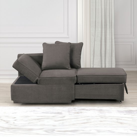 (image for) Woburn Gray Convertible Chair