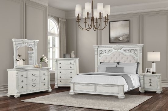 (image for) Promenade White Qn. 5Pc W/C