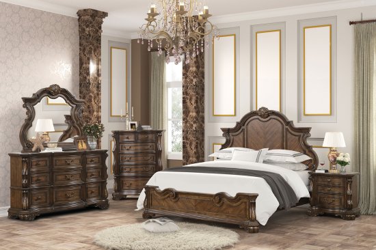 (image for) Leovanni Dark Brown Qn. W W/5Pc