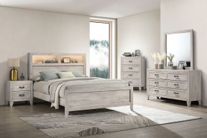 (image for) Mysen White Qn. 5Pc W/2Ns