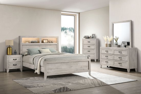 (image for) Mysen White Qn. 5Pc W/2Ns