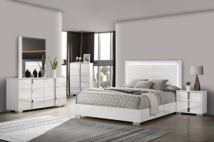 (image for) Sinistra White Qn. 5Pc W/2Ns