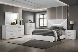 (image for) Whitby White Qn. 5Pc W/2Ns