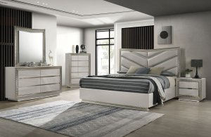 (image for) Ventnor Grey Qn. 5Pc W/2Ns