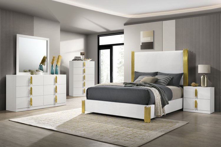 (image for) Basildon White Qn. 5Pc W/2Ns