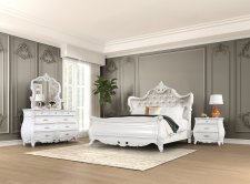 (image for) Valentini White Qn. 5Pc W/Chest