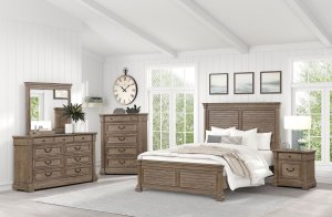(image for) Sheringham Brown Qn. 5Pc W/2Ns