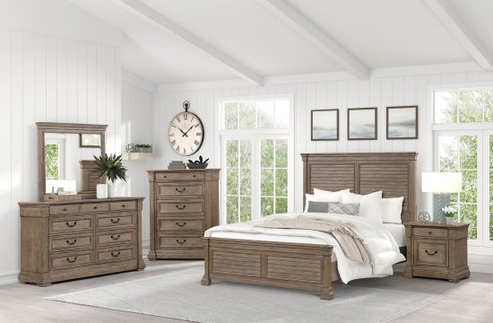 (image for) Sheringham Brown Qn. 5Pc W/2Ns