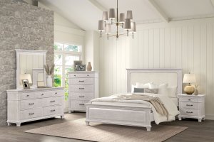(image for) Swanley Grey Qn. 5Pc W/2Ns