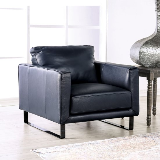 (image for) Mezzanotte Midnight Blue Chair