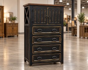 (image for) Las Cruces Chest Black Walnut 3 in Stock