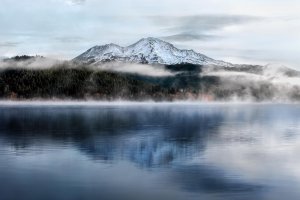 Lake W/Mountains
