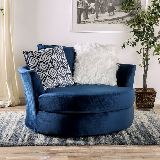 (image for) Waldport Navy Swivel Chair