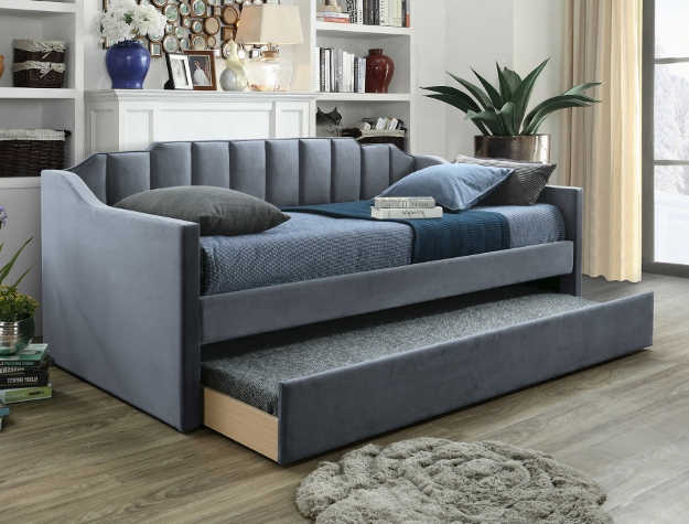(image for) 5326GY-SET MENKEN DAYBED/TRUNDL